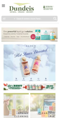 Mobile page screenshot