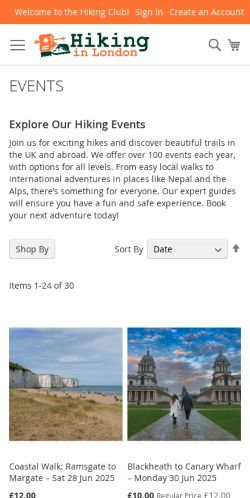Mobile page screenshot