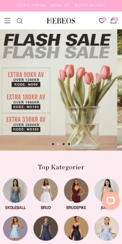 Mobile page screenshot