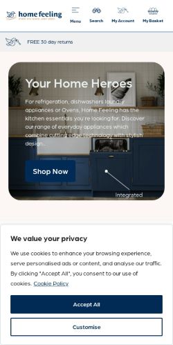 Mobile page screenshot