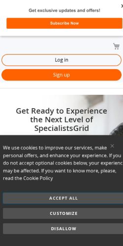 Mobile page screenshot