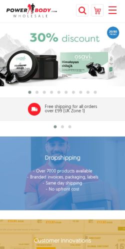 Mobile page screenshot