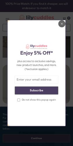 Mobile page screenshot