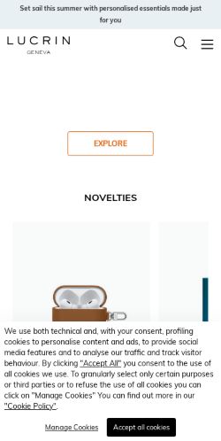 Mobile page screenshot
