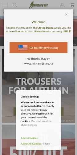 Mobile page screenshot