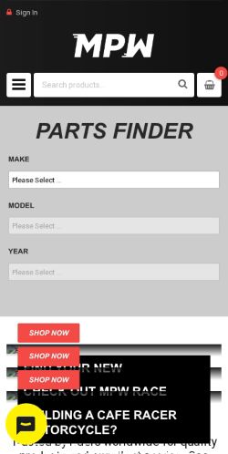 Mobile page screenshot