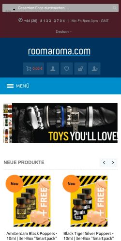 Mobile page screenshot