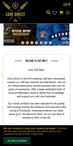 Mobile page screenshot