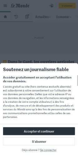 Mobile page screenshot