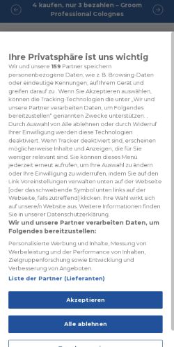 Mobile page screenshot