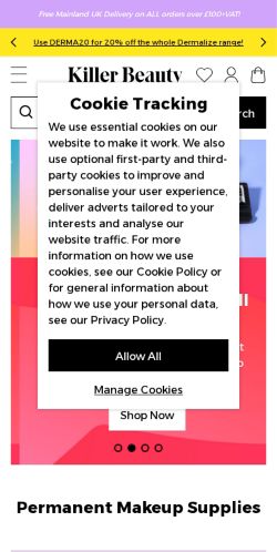 Mobile page screenshot