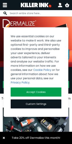Mobile page screenshot