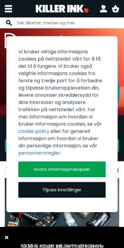Mobile page screenshot