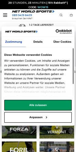 Mobile page screenshot