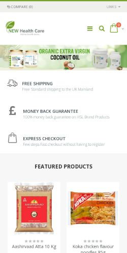 Mobile page screenshot