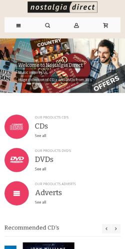 Mobile page screenshot