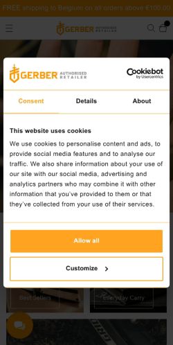 Mobile page screenshot