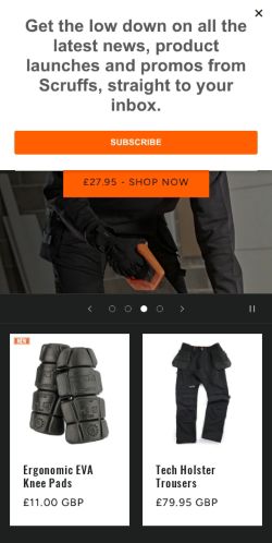 Mobile page screenshot