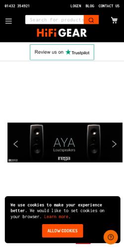 Mobile page screenshot
