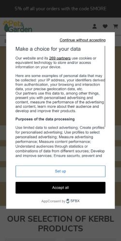 Mobile page screenshot