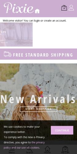 Mobile page screenshot