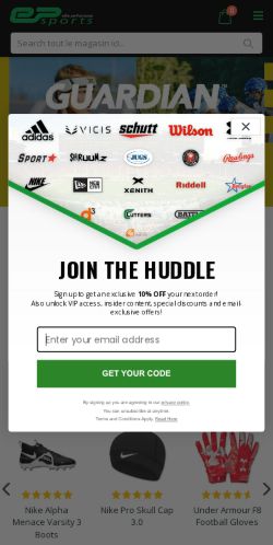 Mobile page screenshot