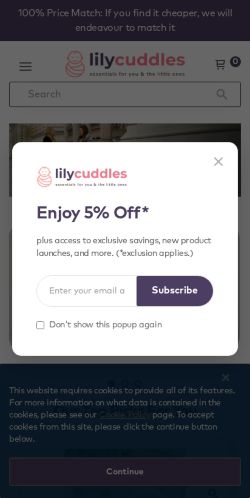 Mobile page screenshot