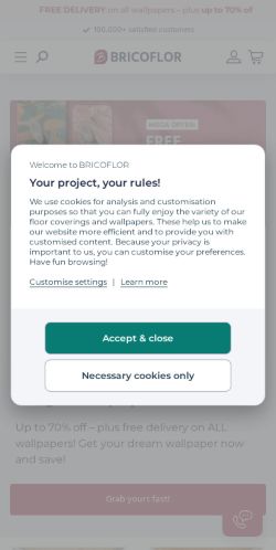 Mobile page screenshot