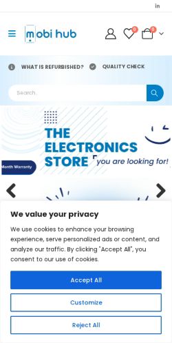 Mobile page screenshot