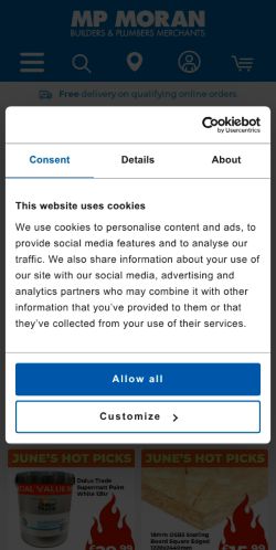 Mobile page screenshot