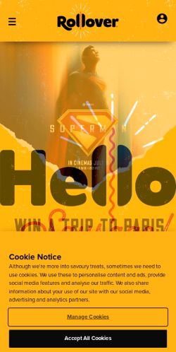 Mobile page screenshot