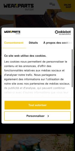 Mobile page screenshot