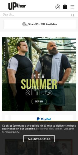 Mobile page screenshot