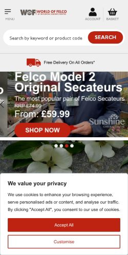 Mobile page screenshot