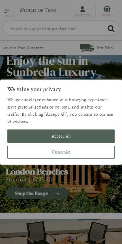 Mobile page screenshot