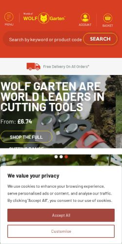 Mobile page screenshot