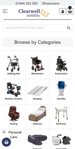 Mobile page screenshot