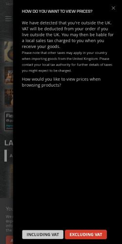 Mobile page screenshot