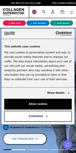 Mobile page screenshot