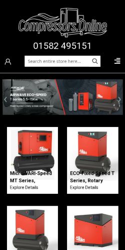 Mobile page screenshot