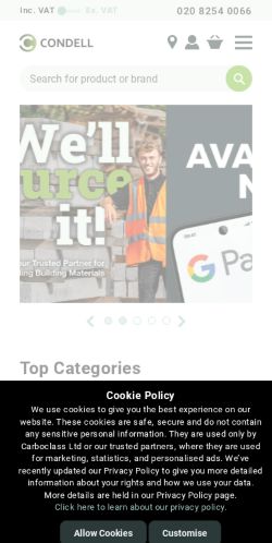 Mobile page screenshot
