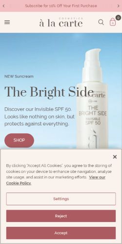 Mobile page screenshot