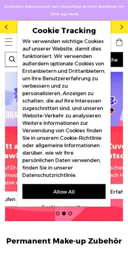 Mobile page screenshot