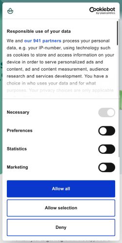 Mobile page screenshot