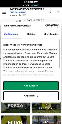 Mobile page screenshot