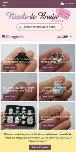 Mobile page screenshot