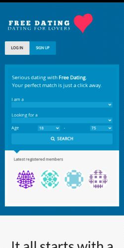 Mobile page screenshot