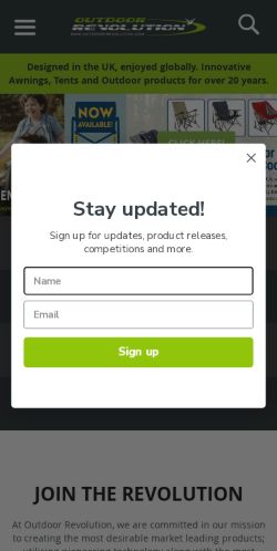 Mobile page screenshot