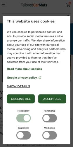 Mobile page screenshot