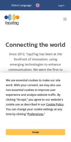 Mobile page screenshot